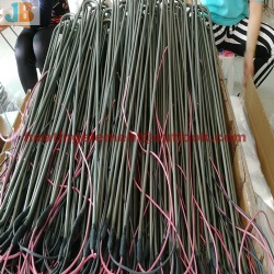 Defrost heater heating tube